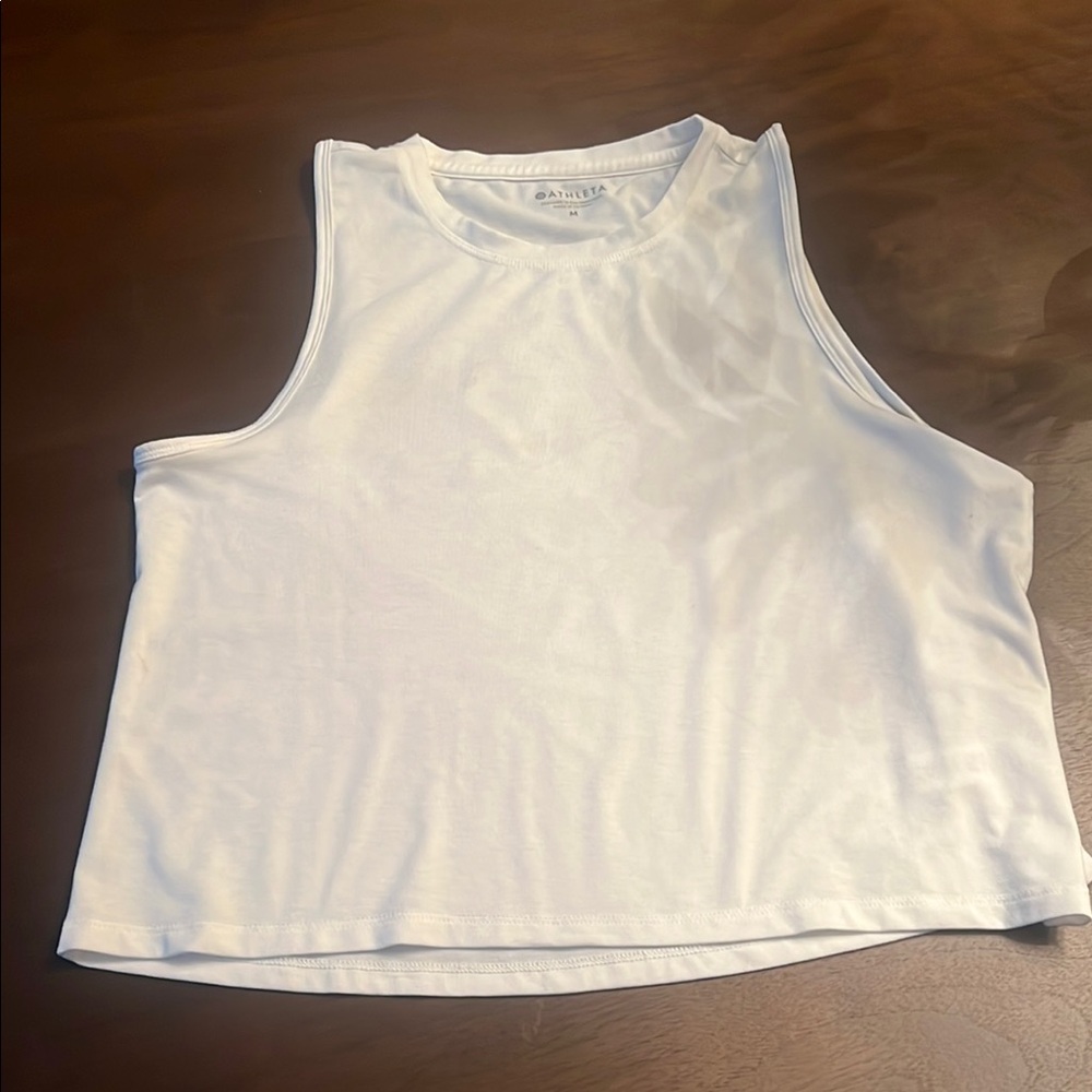 Athleta White Tank Top